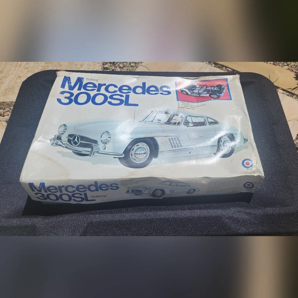 🔥Vintage🔥 1955 Mercedes 300SL Model Kit 1/16 Scale by Gullwing - Picture 3 of 4